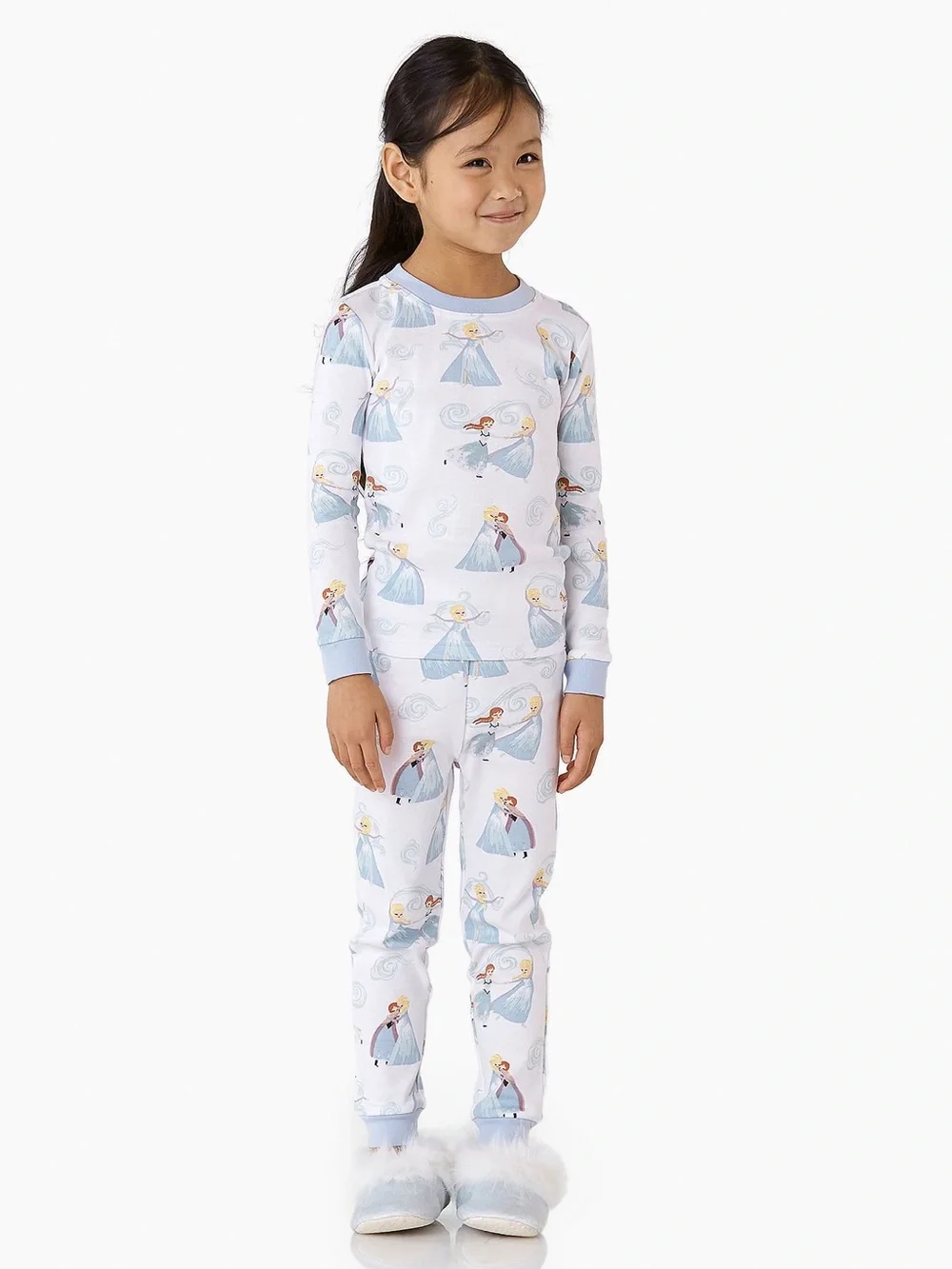 Pottery Barn Kids Disney Frozen Organic Cotton Pajama Set Size 3T